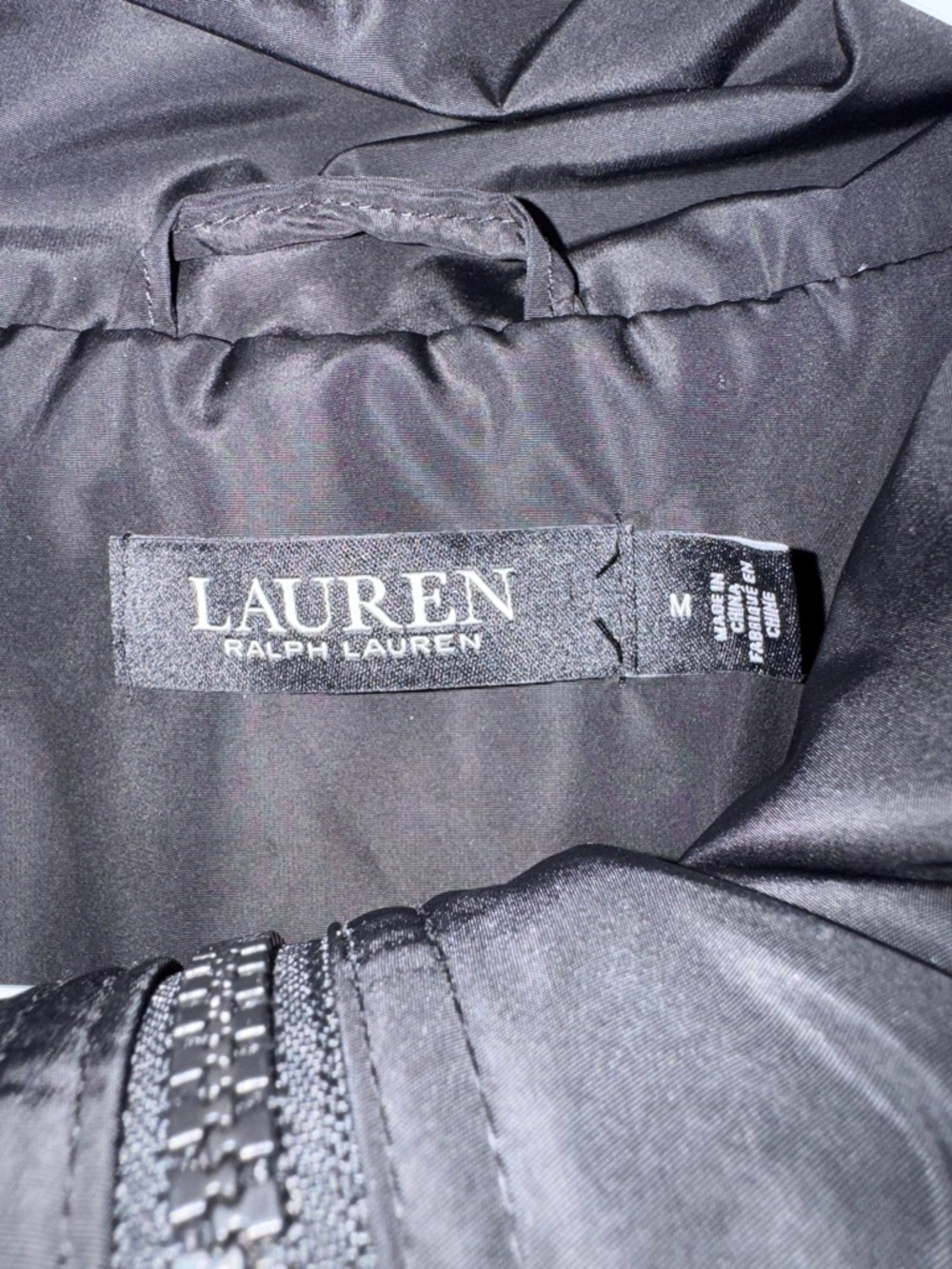 Lauren Ralph Lauren Black Hooded Anorak Jacket - Picture 6 of 6
